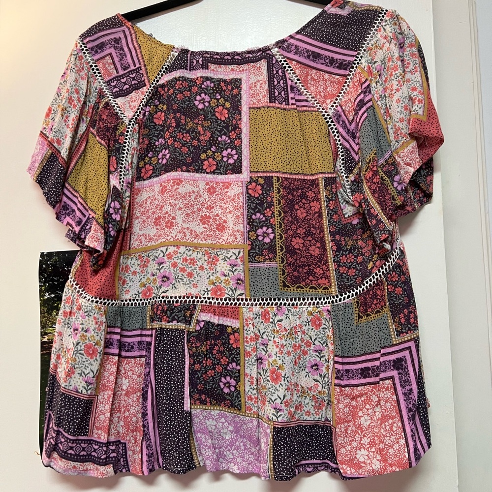 Patchwork blouse - Picture 2 of 4